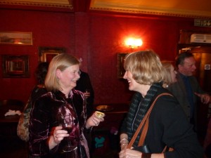 Author and agent start to relax